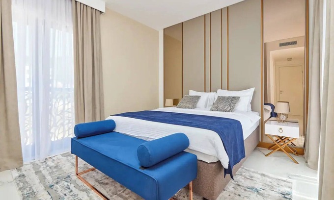 Donja Lastva House | Modern Luxury Apartments- One bedroom apartment with balcony and pool viewnn