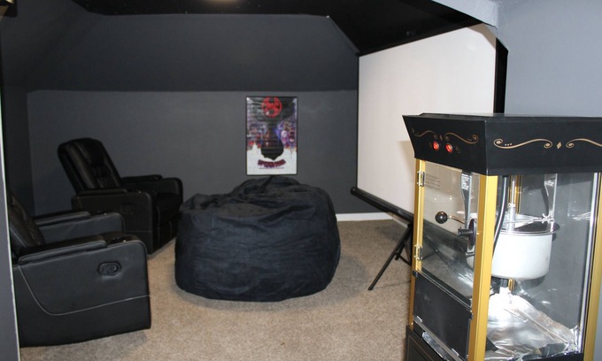 St. Marys Apartment | Modern Retreat with MOVIE THEATER!