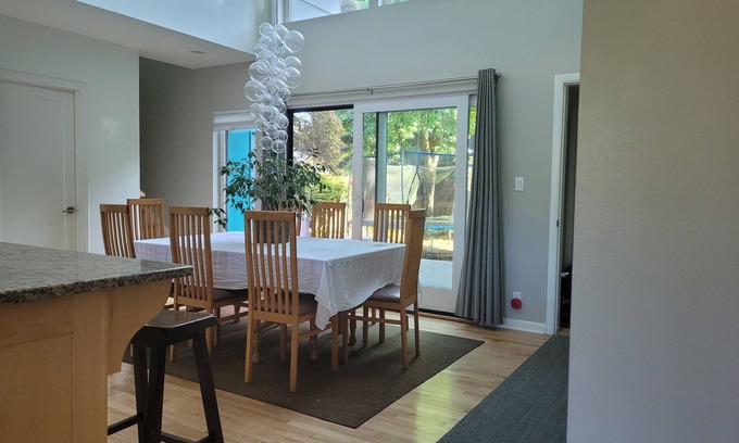 Haller Lake House | Modern, spacious five bedroom home on quiet street