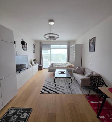 Nivy Apartment | Modern Studio on the banks of the Danube