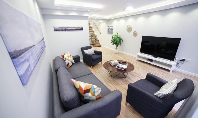 Besiktas Apartment | Modern Super Chic Duplex with a Terrace at the heart of city!