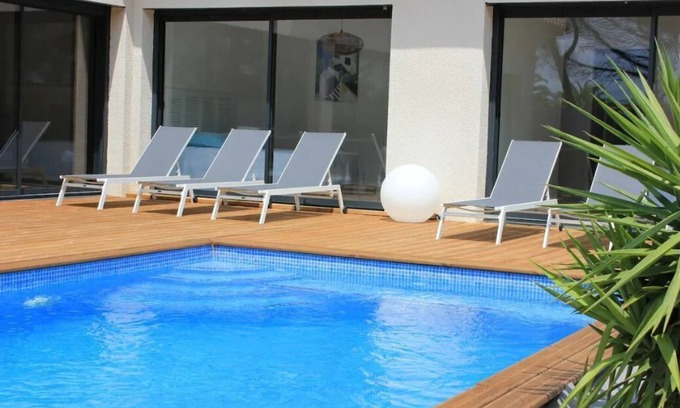 Port Leucate Villa | Modern villa & heated pool -Entre Port & Mer