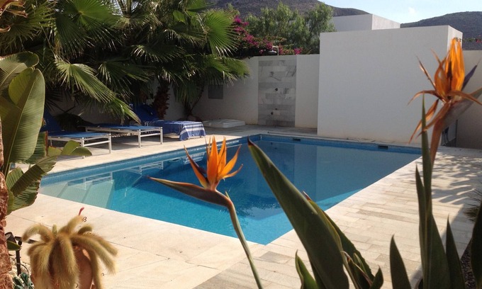 Las Negras Villa | Modern villa with wifi private pool 300 m from the beach in Las Negras