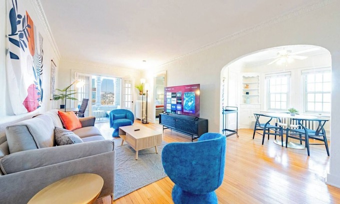 West Plaza Apartment | Modern Vintage Penthouse - on THE PLAZA!