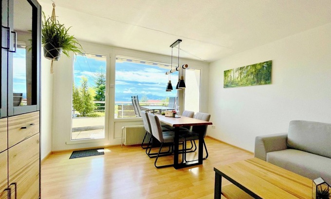 Scheidegg Apartment | Modern "Waldluft" apartment with pool and sauna in Scheidegg in the Allgäu