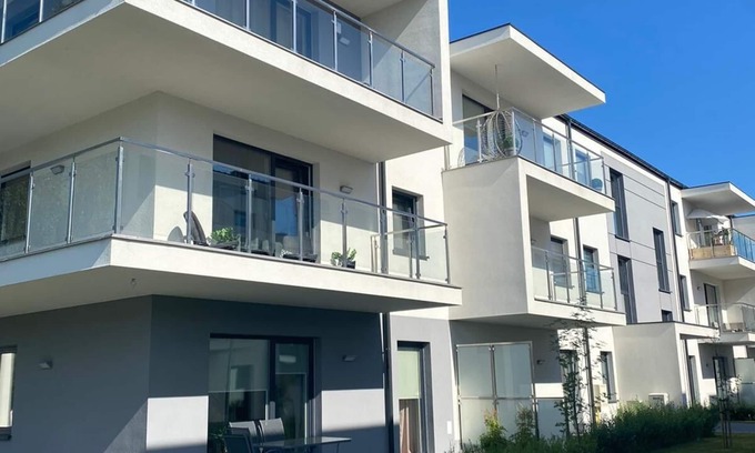 Sztutowo Apartment | Moderne Seniorenger. Fewo an der Polnischen Ostsee/Neubau/Top Ausstattung
