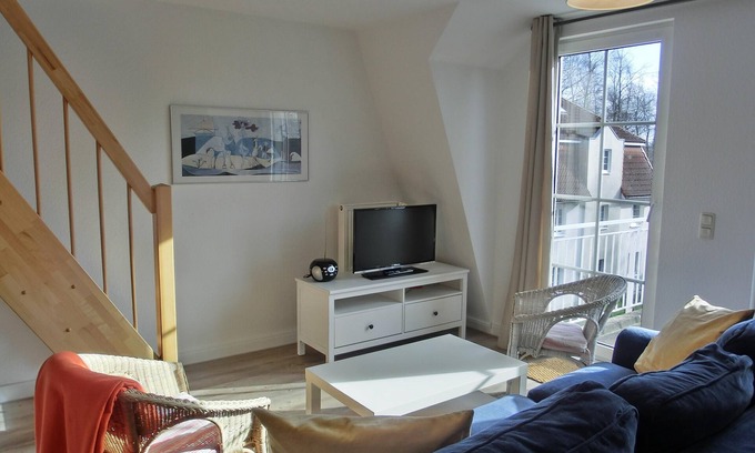 Graal Mueritz Apartment | Moderne Strandnahe 4-zimmer-ferienwohnung für bis 6 Pers. mit Balkon