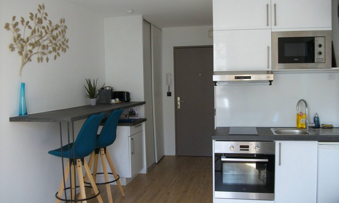 Jean Moulin - Marius Berliet Apartment | "Monplaisir, center + parking, quiet, clean, wifi, near university, BSB, sciences-U