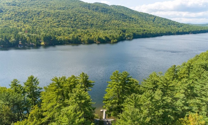 Bridgton House | Moose Pond Retreat: Serene Lakeside Sanctuary with Private Dock