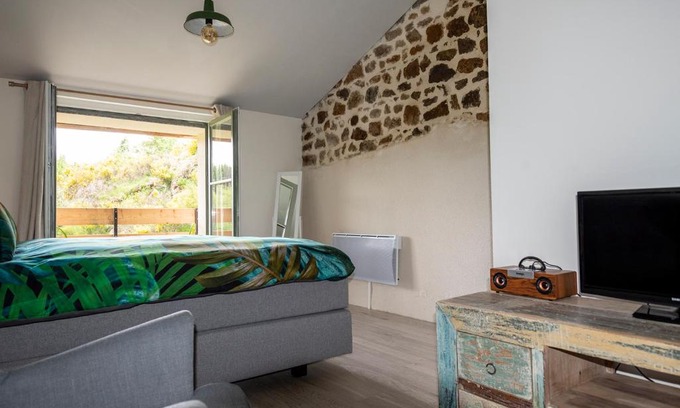 Viverols Bed & Breakfast | Moulin des Comtes - Chambre les Rochers