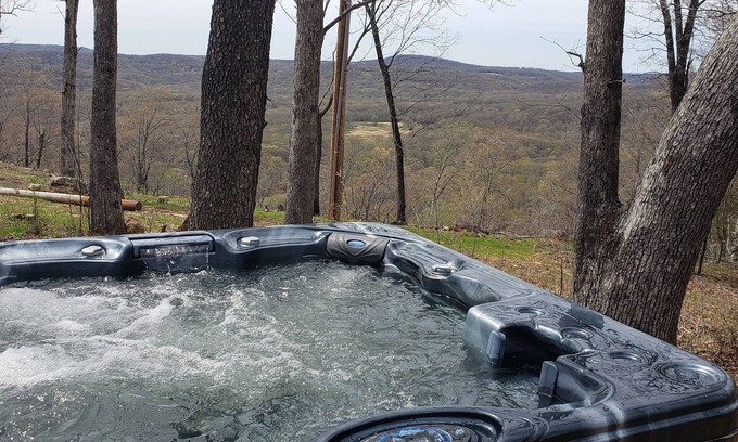 Chester Cabin | Mountain Cabin With Amazing View and Private Hot Tub