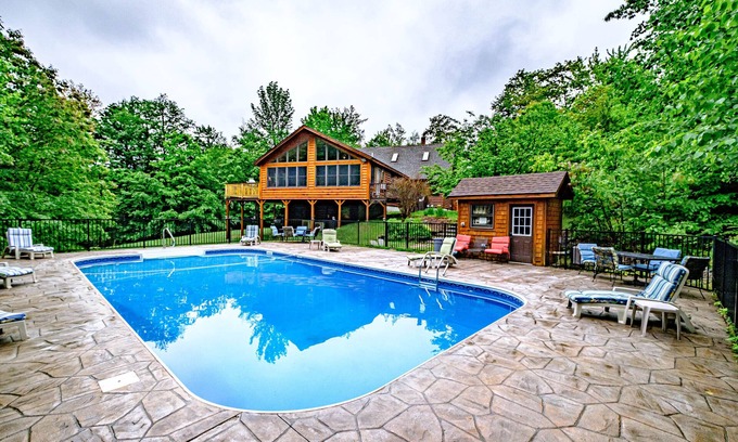 Sunday River Area House | Mountain Hideaway - Outdoor pool, hot tub, 5 minutes to Sunday River!
