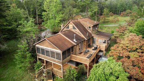 Great Cacapon House | Mountain Retreat w HotTub, Spacious Deck & FirePit
