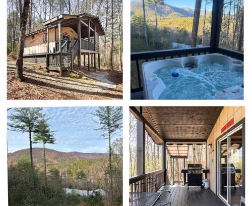 Sautee Nacoochee House | Mountain-top Cabin Get-away with Hot tub and a View