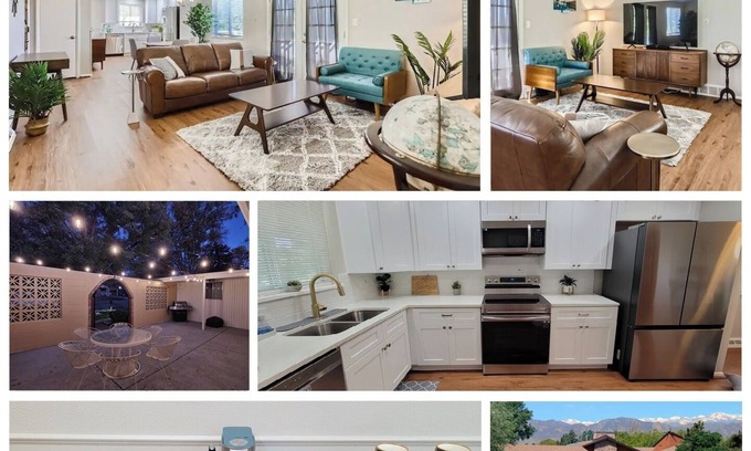 Highlands House | Mountain View ᨒ Adults Only ᨒ 2 Kg & 1 Qn ᨒ Mid-Century ᨒ Olde Town Arvada Charm