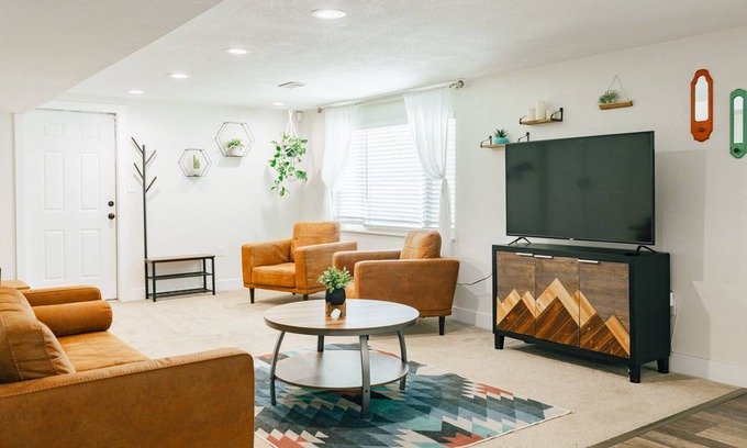 North Central Westminster House | Mountain Views, Gated Yard, Movie Room, 20 Min to Denver or Boulder, Pets