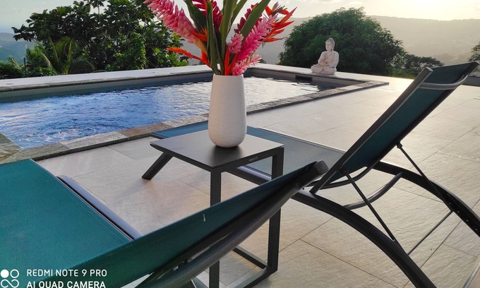 Riviere-Pilote Apartment | "TI COIN SOLEY" T2 SEA VIEW