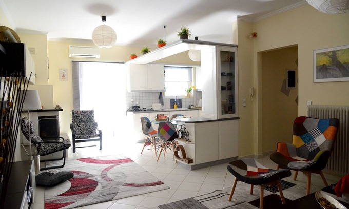 Nafplion City Centre Apartment | My Place is a modern 3rd floor apartment, located in the New Town