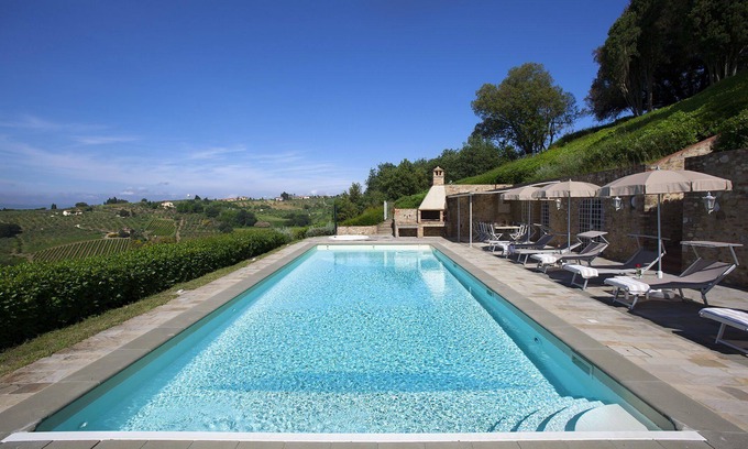 Barberino Tavarnelle Villa | My Rental Homes - Villa Chianti with private pool, SPA and Gym