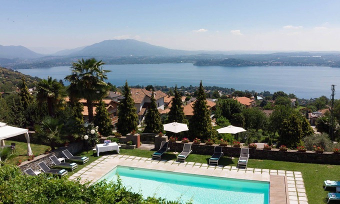 Massino Visconti Villa | My Rental Homes - Villa Mariuccia with private pool and perfect maintained garden