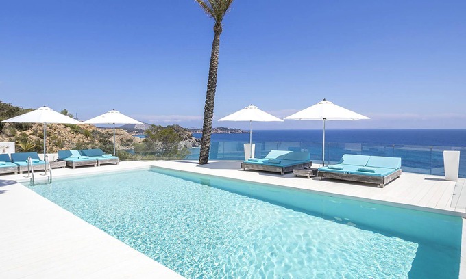 Es Cubells Villa | My Rental Homes - Villa Turchese with sea view and infinity pool