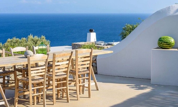 Paraga Villa | Mykonian Private Villa w/pool + Fantastic Sea View/Perfect for Family+Friends