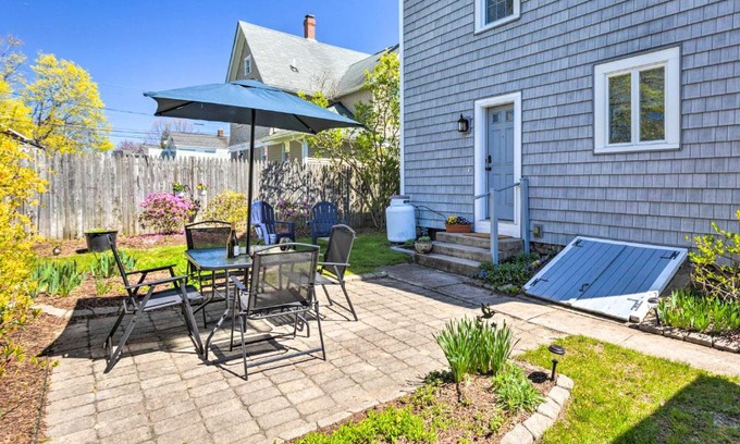Mystic - New London Apartment | Mystic Refuge with Patio Less Than 1 Mi to Downtown!
