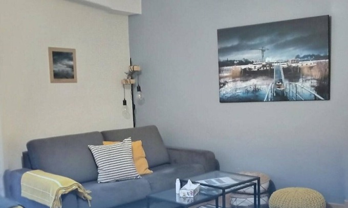 Nantes Sud Apartment | Nant'Sud Loire -NANTES -57m² new-2 bedrooms + sofa -10mn Airport & 12mn center