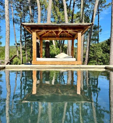 Gagnieres House | natur o lodge piscine