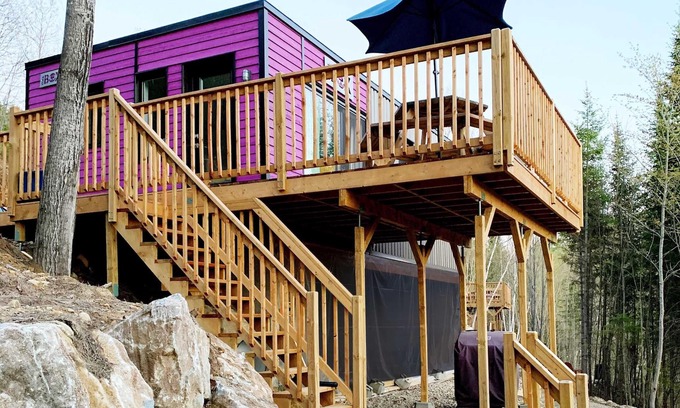 Saint Come Ski Chalet | NATURAL PARADISE with SPA-BUFFALO 1.25hrs from Mtl