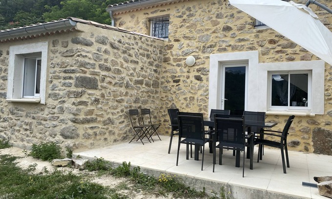 Fabras House | natural stone pavilion