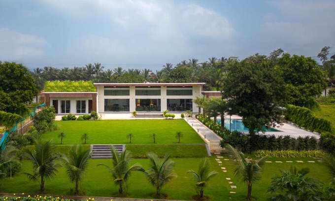 Karjat Villa | Natures Odyssey by StayVista - Amidst lush greenery with Outdoor pool and Indoor activities