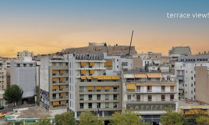 Kinosargous Apartment | Near Acropolis 10' walk Renovated Modern Apartment Classic Apt with Balcony View
