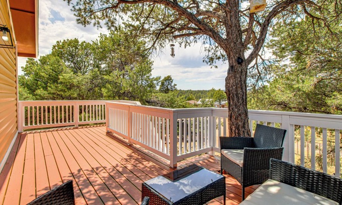 Overgaard Cabin | Near Hiking Trails: Heber Haven w/2 Decks!