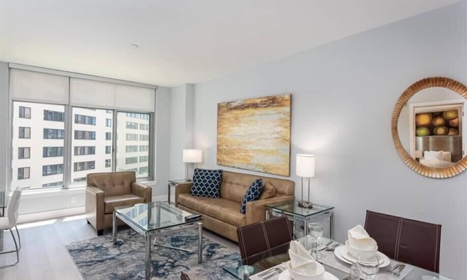Woodmont Triangle Apartment | Near Metro & NIH | Wheelchair Accessible | Downtown Bethesda | by GLS
