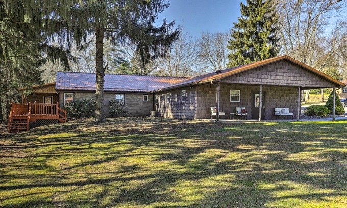 Racine House | Near Mines & Meadows: Spacious Home w/Game Room