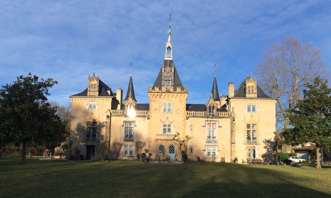 Vieuzos House | Neo-Gothic Countryside Chateau Nestled In The Foothills Of The Majestic Pyrenees