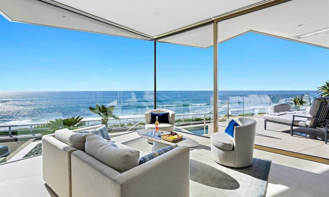 Beach Barber Tract House | Neptune’s Jewel Oceanfront w/Pool & Spa