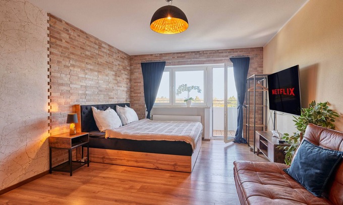 Neu-Isenburg Apartment | Neues Loft - nahe Frankfurter Flughafen + Bahnhof