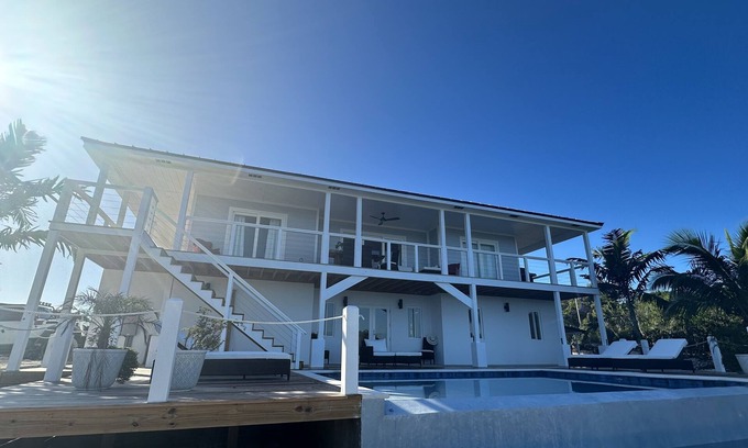 Hartswell House | NEW! Amazing view, two king bedroom w/ensuite bathrooms. Private heated pool.