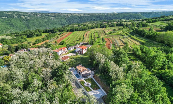 Sveta Katarina Villa | NEW Charming Villa Harmonia with Heated pool,Indoor Jacuzzi surrounded by nature