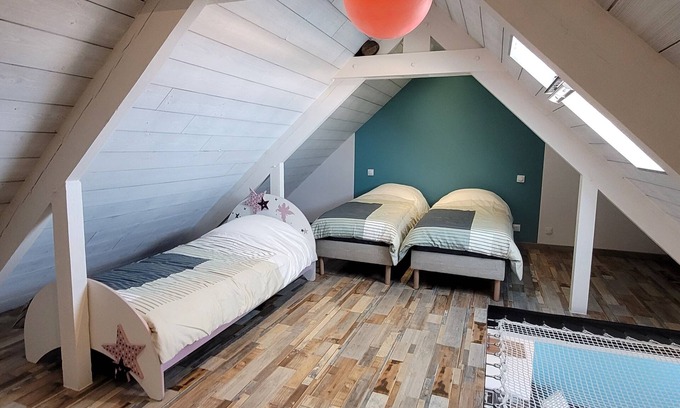 Saint-Vaast-la-Hougue Apartment | New duplex with exceptional view of the sea and Tatihou Island