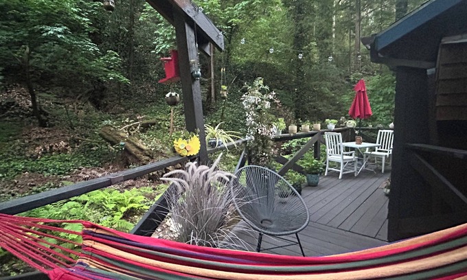 Ben Lomond Cabin | NEW Historic Santa Cruz Redwoods Retreat 1BR Cabin on a Serene Creekside Acre