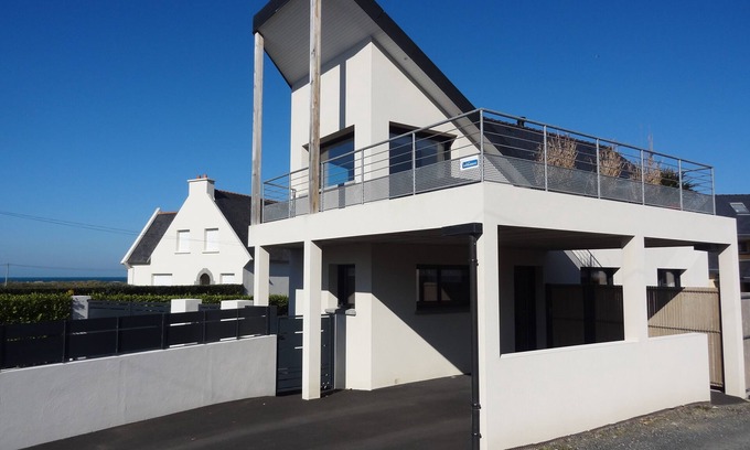 Trevou-Treguignec House | NEW HOUSE NEAR AND SEA VIEWS TREVOU-TREGUIGNEC THE ROYAU