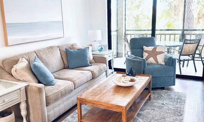 Bonita Bay Condo | New! Just renovated coastal condo, Gated community, 10 min to beach by shuttle!