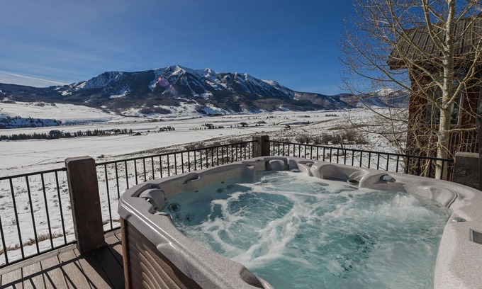 Crested Butte South House | New Listing! Large Home on 15 Acres with Hot Tub and AMAZING Views