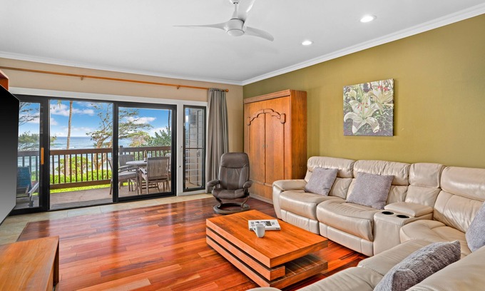 Lihue Condo | New Listing Oceanview Kaha Lani 223 with Lanai Beach Access and Modern Comforts
