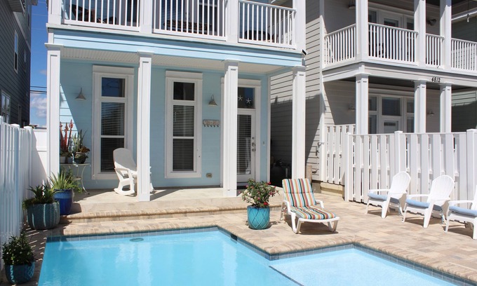 Lower Grand Lagoon House | New Listing! Salt Life Beach House, Private Pool, 4-bedroom. 2 min walk to Beach