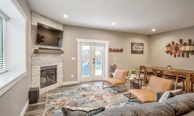 Colorado Springs Apartment | *NEW* Luxury Private Walkout Apt w Fire Pit & BBQ