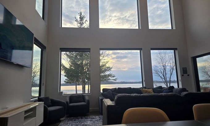 Rush City Cabin | New Modern Lakefront Cabin on West Rush Lake